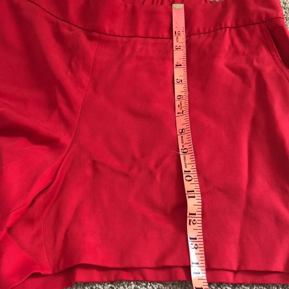 NWT! MAISON JULES Size XL red shorts